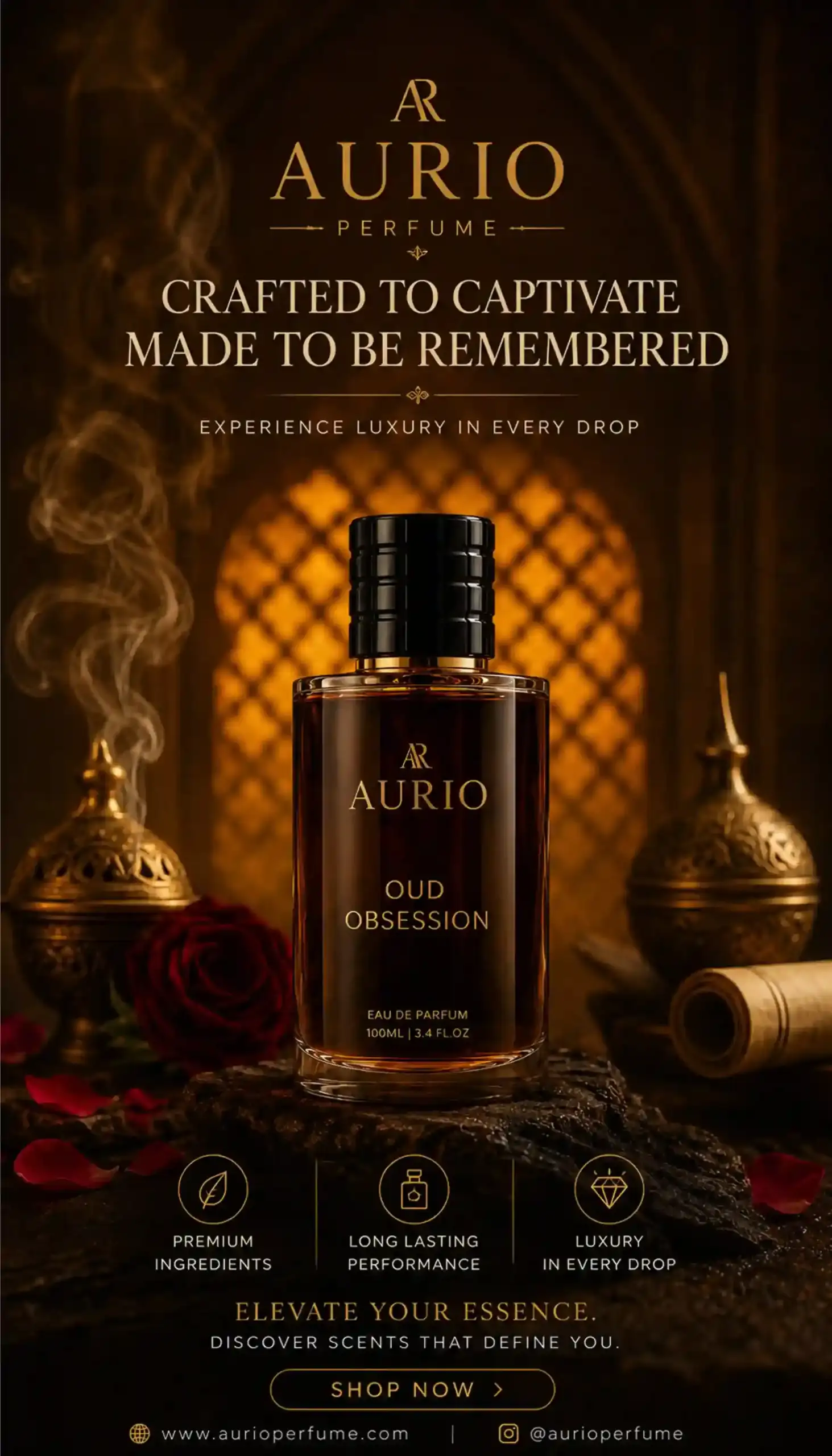 Aurio Knight of the Night Perfume